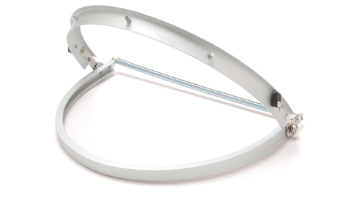 SILVER FACESHIELD HEADGEAR