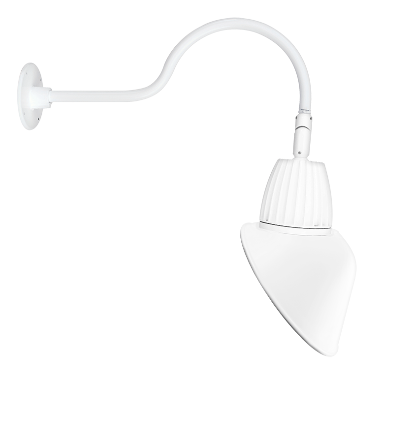 Product image for RAB GN1LED13YAC11W GOOSE 24" ARM 13