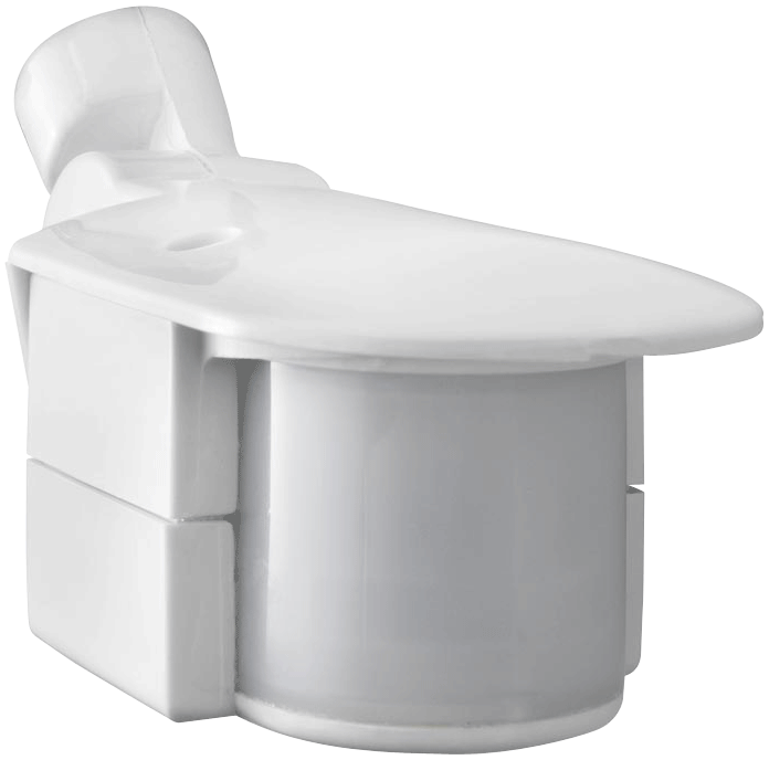 Product image for RAB SMS500W White Mini Sensor, 180 Degree Width, 30 Foot Range