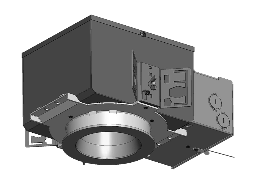 Product image for RAB NDIC4R20D ROUGH-IN IC RATED 4"