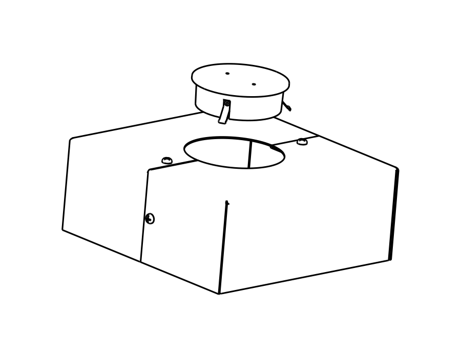 Product image for RAB BCK-R4 4" Round Pole Base Cover