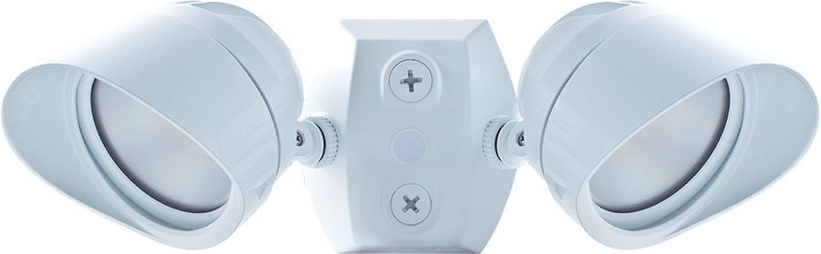 Product image for RAB BULLET2X12W 24 W 120 Volt 6 x 14-1/2 Inch Cool White Die-Cast Aluminum LED Floodlight Fixture