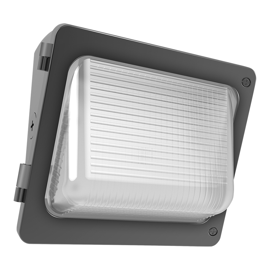 Product image for RAB W34-30L-830 30W LED Wall Pack, 3500 Lumens, 3000K 80CRI, 120-277V, 0-10V Dimming, Bronze Finish