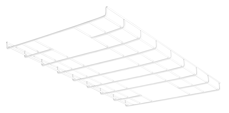 Product image for RAB GDRAIL18W WIRE GRD RAIL 18IN 4
