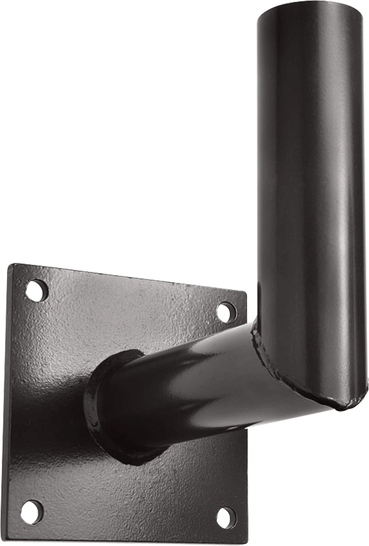 Product image for RAB MAB Bronze Steel Right Angle Wall Mount Floodlight Bracket
