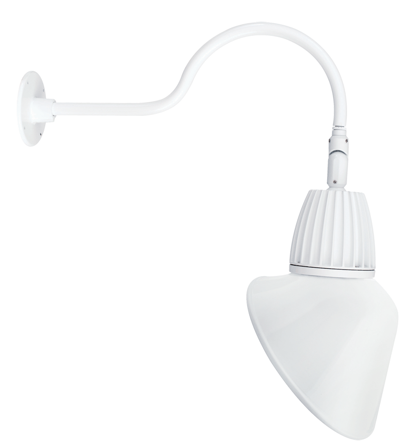 Product image for RAB GN1LED13YACW GOOSE STYLE1 13W W