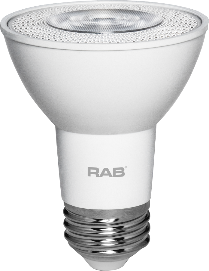 Product image for RAB PAR20-7-950-25D-DIM PAR20 7W 50