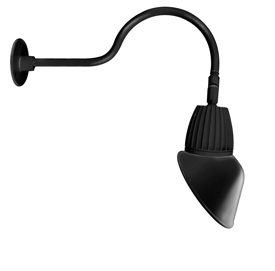 Product image for RAB GN1LED26YAC11B GOOSE 24" ARM 26