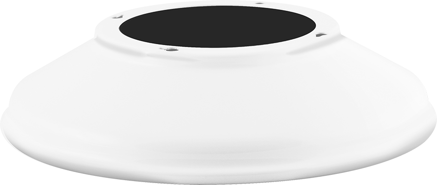 Product image for RAB GSST11W STRAIGHT SHADE 11" FOR