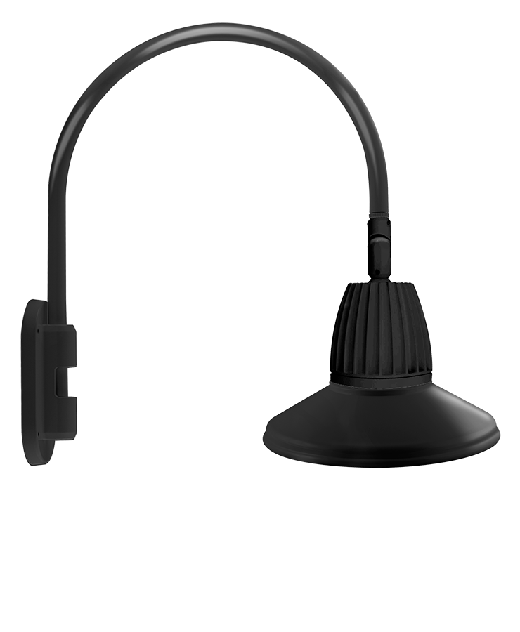Product image for RAB GN4LED13YSTB GOOSE 4 13W 3K LED