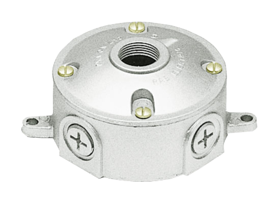 Product image for RAB VXJ2 ROUND BOX 1/2" ONE 3/4" HO