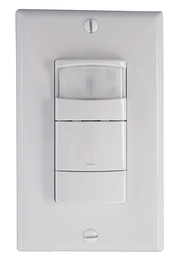 Product image for RAB LOS1000W/120 120 Volt 1000 W 180 Degrees 4 x 1-5/16 Inch White Occupancy Sensor