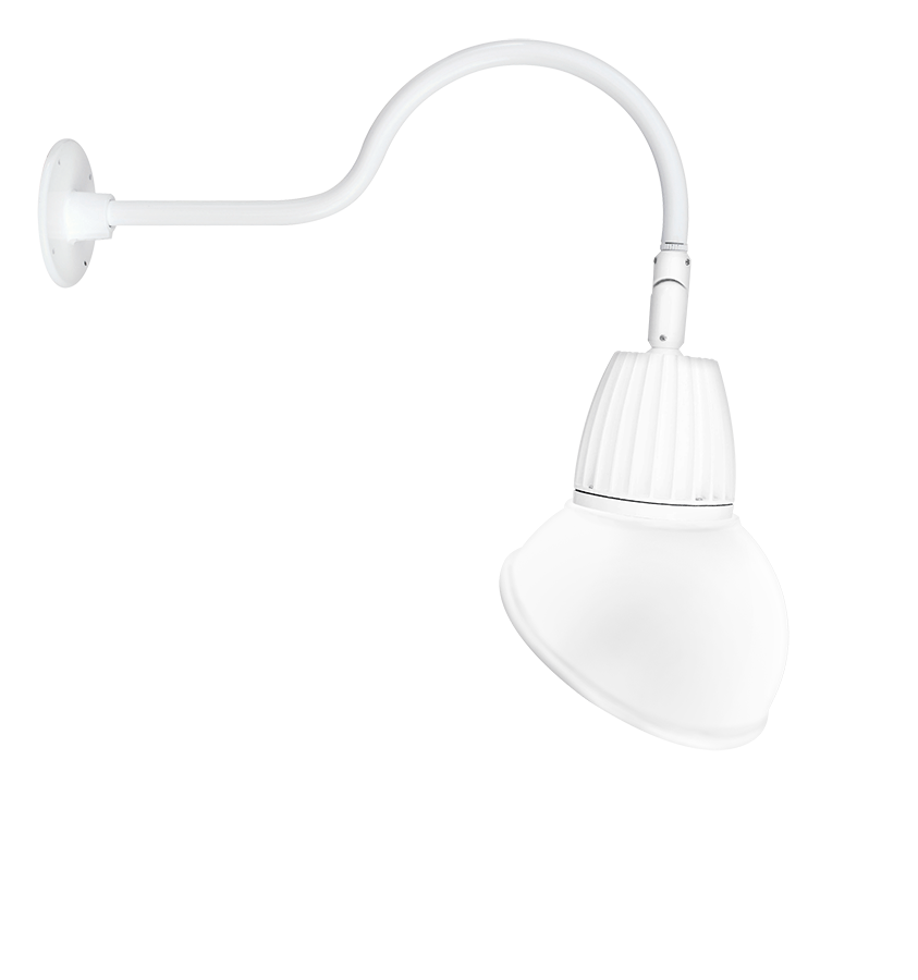 Product image for RAB GN1LED26NAD11W GOOSE 24" ARM 26