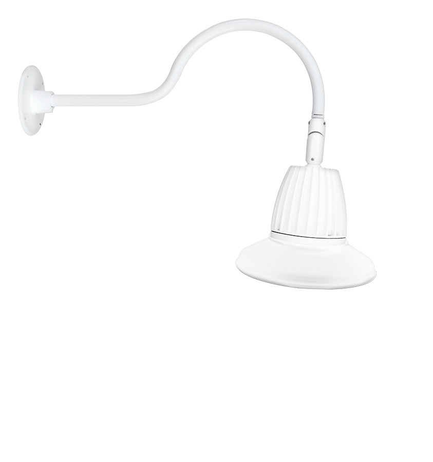 Product image for RAB GN1LED13YST11W GOOSE 24" ARM 13