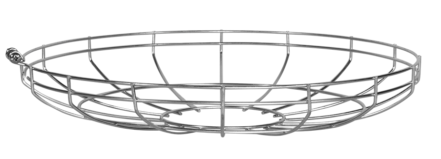 Product image for RAB GDB16W 16" FLAT WIRE BAY GUARD