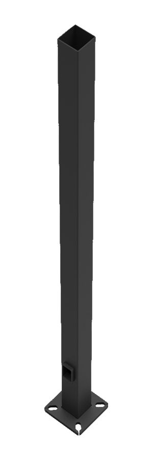 Product image for RAB PS4-07-25D2 POLE 4 Inch SQUARE