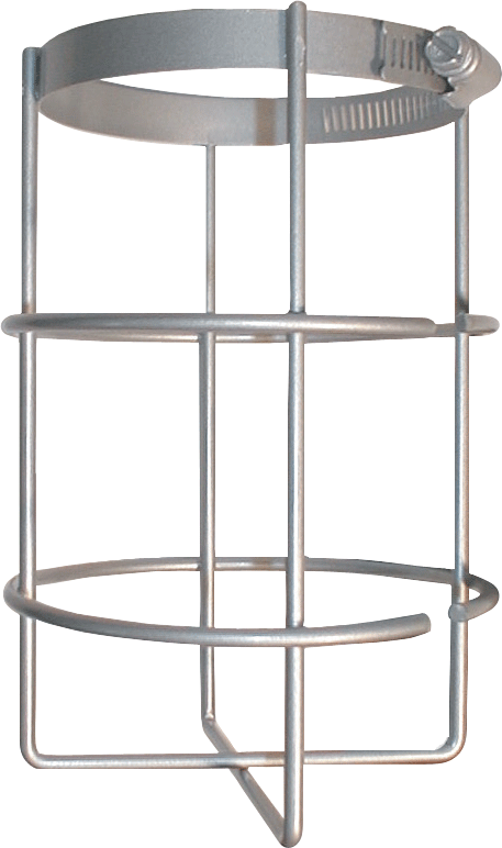 Product image for RAB GD100BAR 8-Gauge Die-Cast Aluminum Wire Guard Vapor Proof Wire Clamp