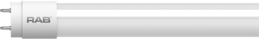 Product image for RAB T8-7.5-24G-840-EXT T8 LED GLASS