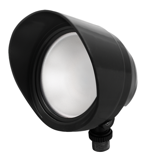 Product image for RAB BULLET12YB 12 W 120 Volt 4-3/4 x 4-1/2 Inch Warm Black Die-Cast Aluminum LED Floodlight Fixture