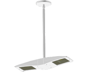 Product image for RAB PLED2X13YW LED PENDANT 2X13W WA