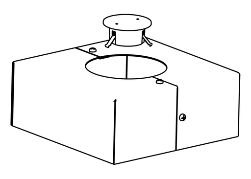 Product image for RAB BCK-RT6/20 6" RND Tapered 20FT