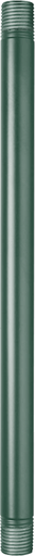 Product image for RAB ST12VG 12 Inch Verde Green Steel Lighting Mounting Stem