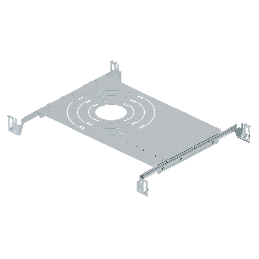 Product image for RAB DLPLATE/WFR3468/NB Mounting Plate for Canless Wafer Downlights, 3"/4"/6"/8", Steel