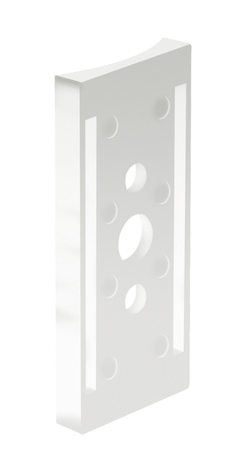 Product image for RAB RPA5W ADPT 5" RND WH POLE AL