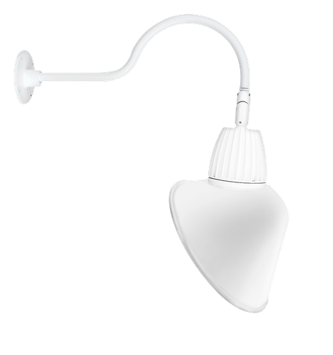 Product image for RAB GN1LED26NACW GOOSE 24" ARM 26W