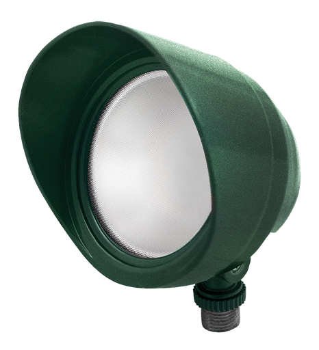Product image for RAB BULLET12VG 12 W 120 Volt 4-3/4 x 4-1/2 Inch Cool Verde Green Die-Cast Aluminum LED Floodlight Fixture