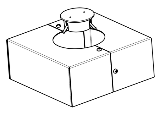 Product image for RAB BCK-RT6/15 6" RD Tapered PL 15F
