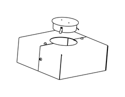 RAB BCK-R4 4" Round Pole Base Cover
