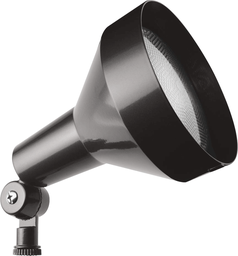RAB H101A 150 W 5-5/8 x 7 Inch Bronze Die-Cast Aluminum Incandescent Floodlight Fixture