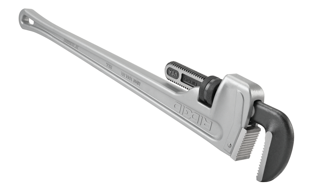 836 36" Aluminum Straight Pipe Wrench, 31110