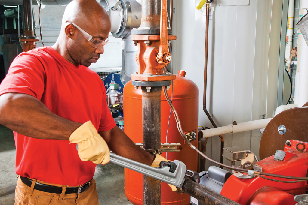 818 18" Aluminum Straight Pipe Wrench, 31100