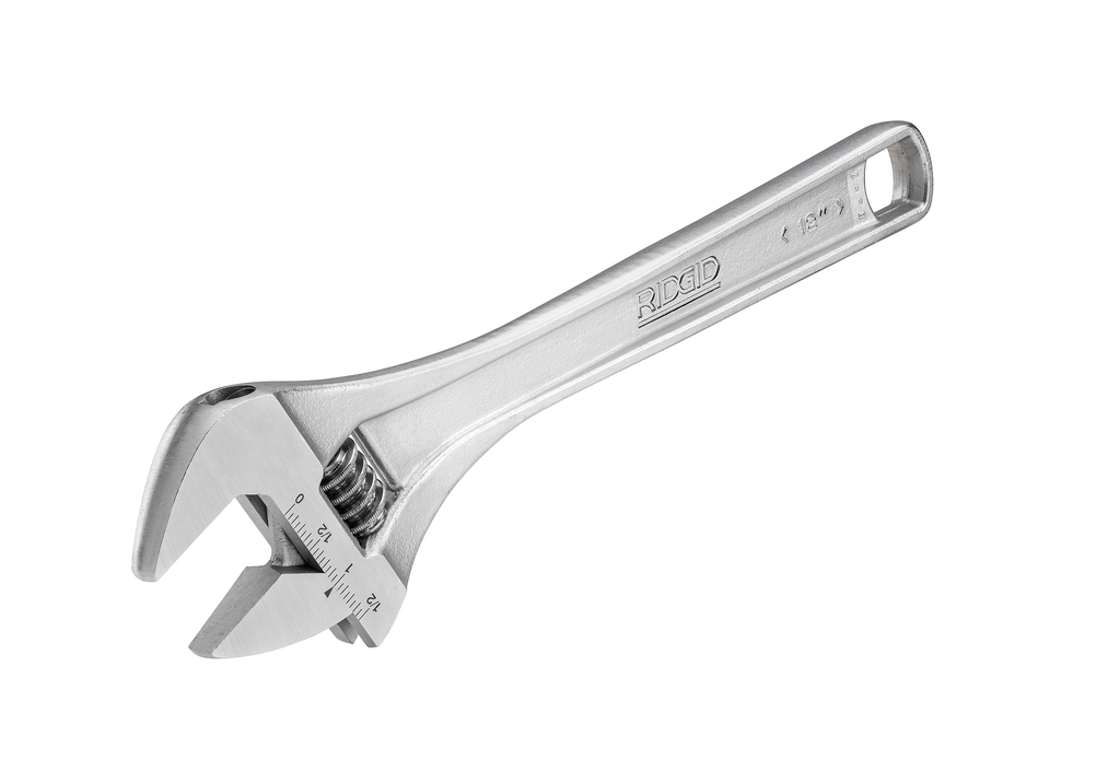 762 12” Wide-Capacity Adjustable Wrench, 86917