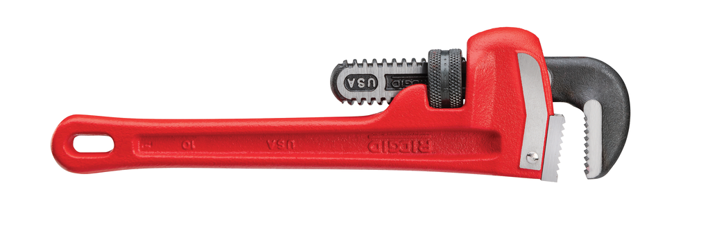 10" Heavy-Duty Straight Pipe Wrench, 31010