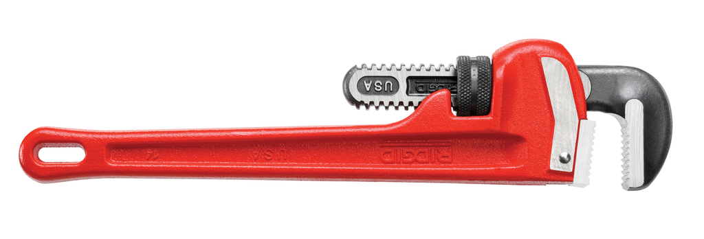 14" Heavy-Duty Straight Pipe Wrench, 31020
