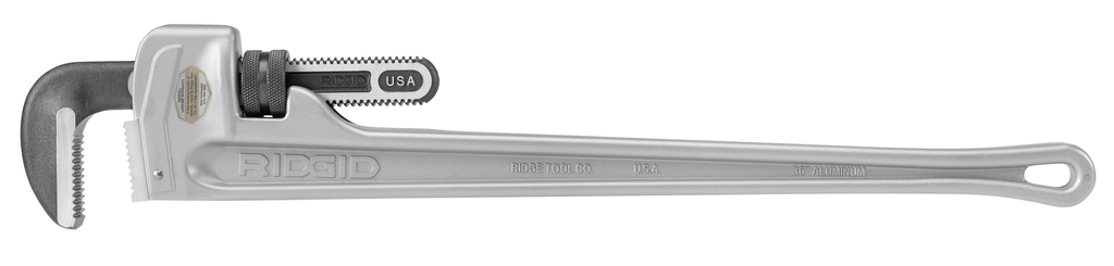 818 18" Aluminum Straight Pipe Wrench, 31100