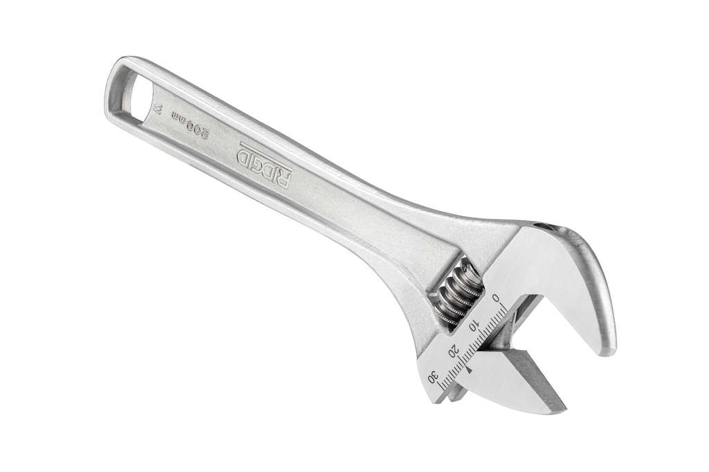 758 8" Wide-Capacity Adjustable Wrench, 86907