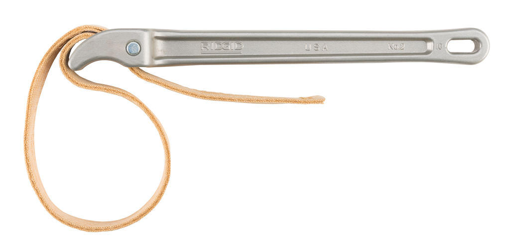 2 11 ¾” Aluminum Strap Wrench with 17” x 1-1/8” Strap, 31350