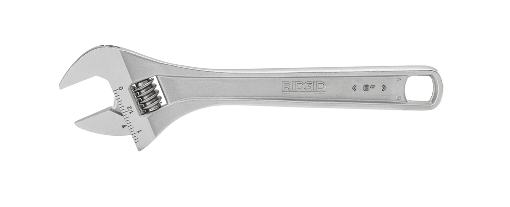 758 8" Wide-Capacity Adjustable Wrench, 86907