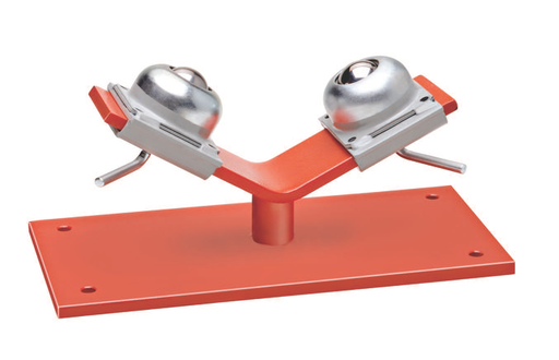 258PS Ball transfer Pipe Support 2 1/2" (65mm) to 12" (300mm), 60002