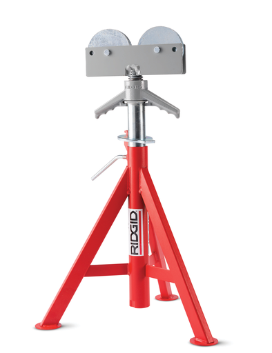 RJ-98 24" - 42" Rolller Head Low Pipe Stand, 56667