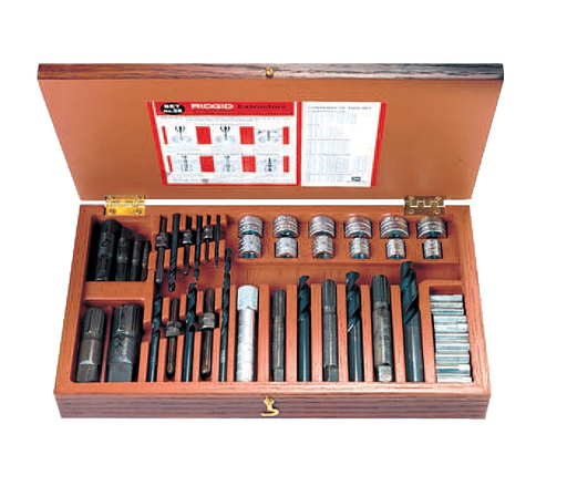 25 Screw and Pipe Extractor Set, 35590