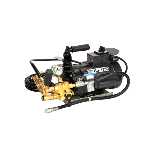 KJ-1750-C Above With: H-30 Cart, 110' x 1/2" (33.5 m x 6.4 mm) Jet Hose, 62697