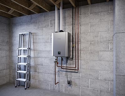 Condensing Tankless Water Heater RX180 features 0.96 UEF with 180k BTU