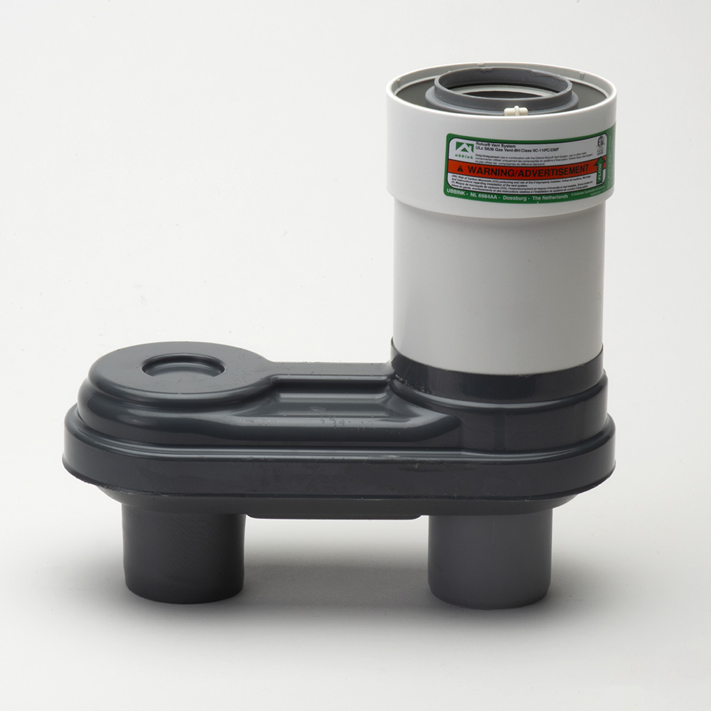 2in x 2/4 Condensing Twin Pipe Adaptor