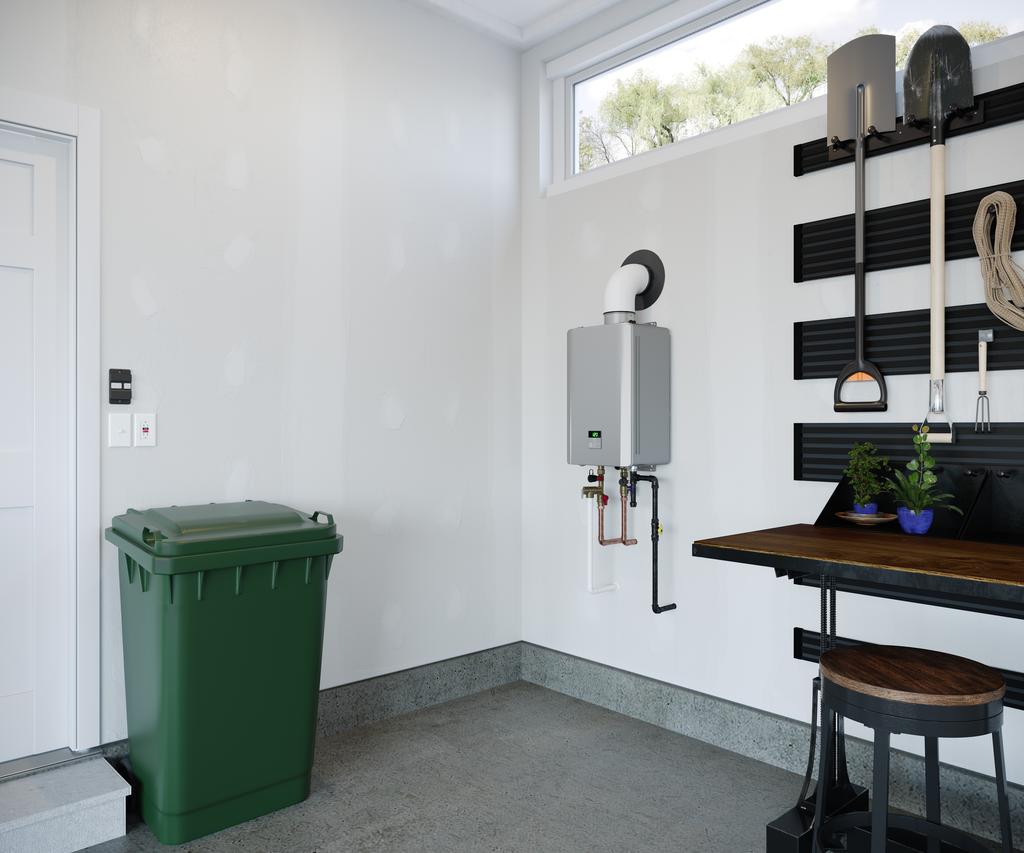 Internal 180k Btu 8.5 gpm max.