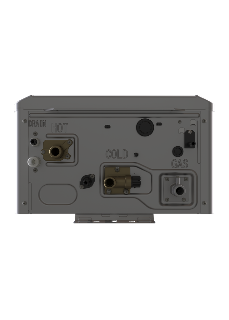 Condensing Tankless Water Heater RX199 features 0.96 UEF with 199k BTU.